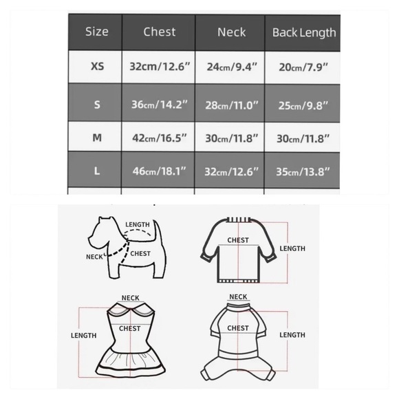 Christmas Dog Dress Lace Tulle Bottom Leash attachment Beige Red embroidery - Picture 14 of 16